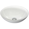thumbnail image 5 of Anzzi Ls-Az8091 Warika 16-1/2" Circular Glass Vessel Bathroom Sink - White, 5 of 5