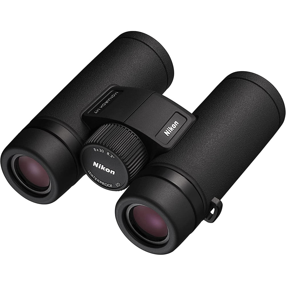 Nikon 16763 Monarch M7 Binoculars, 8x30, ED Lenses, Water/Fog Proof Bundle with 7 YR CPS Enhanced Protection Pack