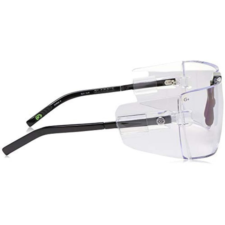 Gargoyles Classic Black Frame Clear Lens Protective Sunglasses