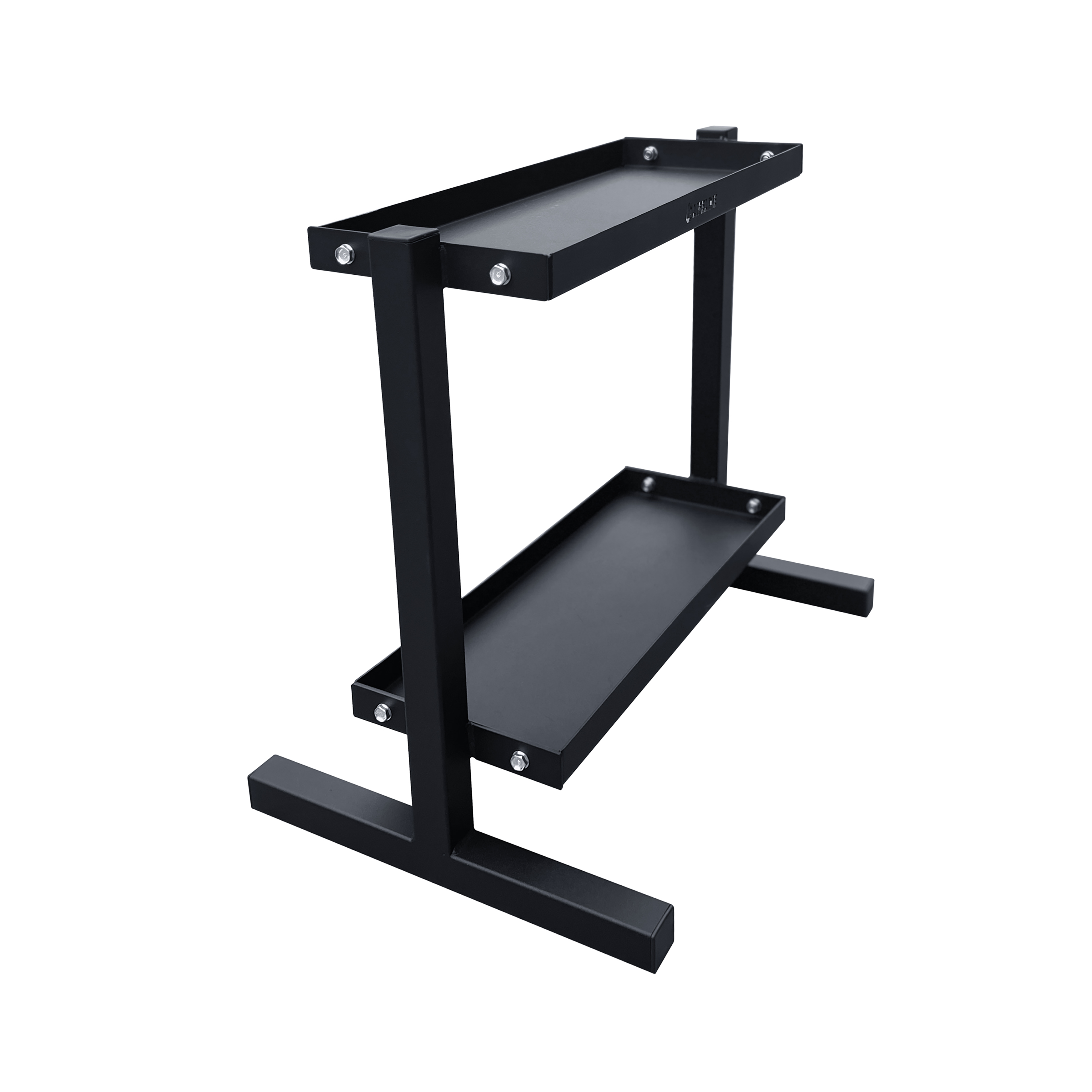 Lifeline Fitness Kettlebell Storage Rack - Two Tiers With 500lb Capacity - All Steel Frame