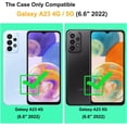 thumbnail image 2 of Designed for Samsung Galaxy A23 5G & Galaxy A23 4G Case,Heavy-Duty Tough Rugged Lightweight Slim Shockproof Protective Men Women Phone Case Cover for Galaxy A23,(6.6",2022)[Purple/Black], 2 of 14