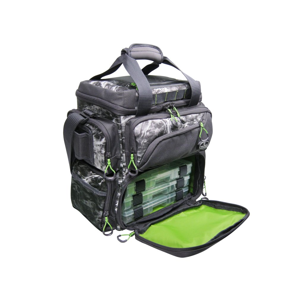 Evolution Fishing Mossy Oak Largemouth Double Decker Tackle Bag