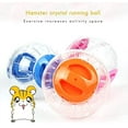 thumbnail image 3 of 12Cm Gym Ball For Hamsters And Mice Small Animal Activity Toy Exercise Ball For Dwarf Hamster, 3 Colors To Choose (Orange), 3 of 4