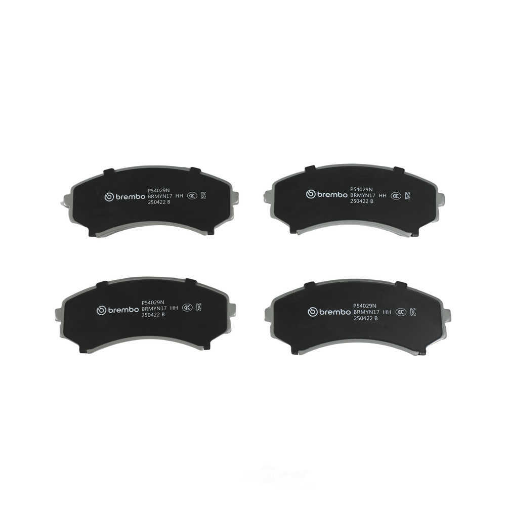 Brembo P54029N PRIME Ceramic Brake Pad Set