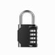 thumbnail image 1 of 4-Digit Resettable Combination Padlock, Waterproof Outdoor Lock for Gym, School Locker, Shed, Cabinet, Tool Box, Garage, 1 of 5