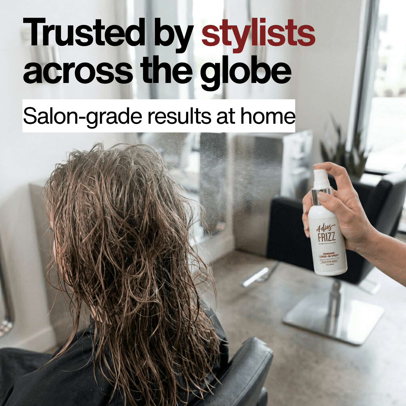 Lasio Adios Frizz Bundle - Shampoo, Conditioner & Leave-In 2OZ