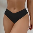 thumbnail image 2 of SherryDC Women's V Cut High Waisted Bikini Bottom High Leg Cut Swimsuit Bathing Suit Bottoms, 2 of 6