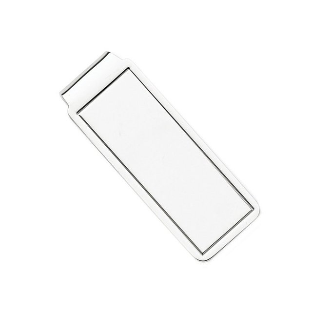 Pince à Billets Polie en Argent Sterling