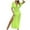 Green, variant on fatyb Womens Mesh Cover up Beachwear High Split Long Bikini Dress V Neck Lightweight Bathing Suit Coverup