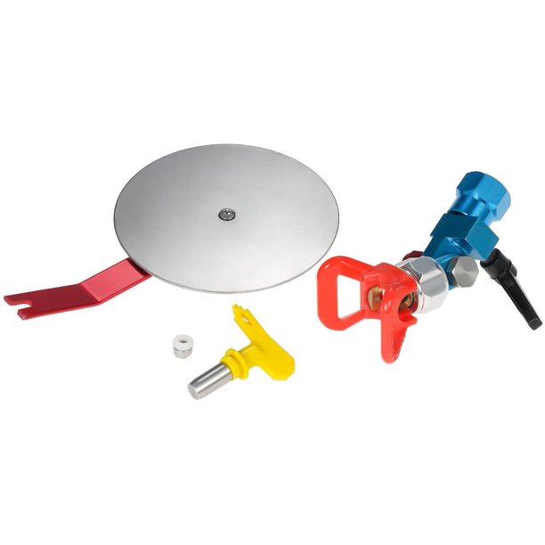 accesorio para pulverizador de pintura sin aire Triomphe de 7/8 pulgadas, guía de pulverización con deflector antisalpicaduras + boquilla de pulverización sin aire 517
