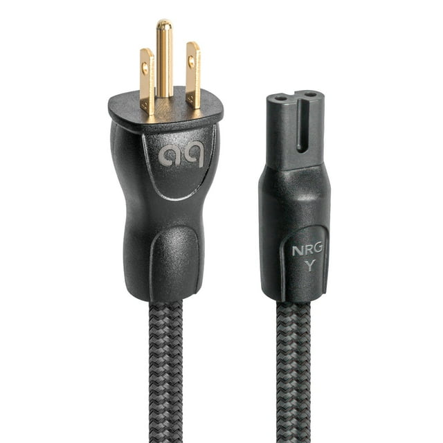 Cable de alimentación AudioQuest NRG-Y2 de 2 m con conector C7, negro