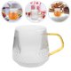 thumbnail image 2 of Taza de café de vidrio con asa para uso doméstico, jarras, jarras y vertedor de leche para servir jarabe de arce, 2 of 7