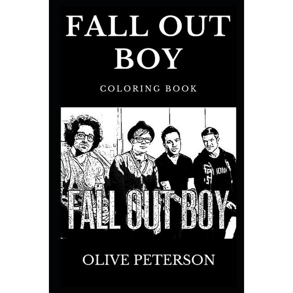 Download Fall Out Boy Books: Fall Out Boy Coloring Book : Famous ...