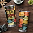 thumbnail image 5 of Gifts For Dad - Fathers Day Gift from Daughter Son,Dad Jokes Birthday Gifts for Dad from Wife Kid- Funny Dad Tumbler 20oz Gifts for Men Christmas Gifts for Dad Step Dad Bday Present New Dad Gift Ideas, 5 of 6