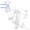 thumbnail image 7 of US-Based Supplier - WH43X30957 Genuine Washer Agitator Assembly 17" H 17" D and WH02X24374 SCR 1/4-20, 2A Sinuloc Screw - Replaces WH43X25304, WH43X26845 - Compatible With , Hotpoint Washers, 7 of 7