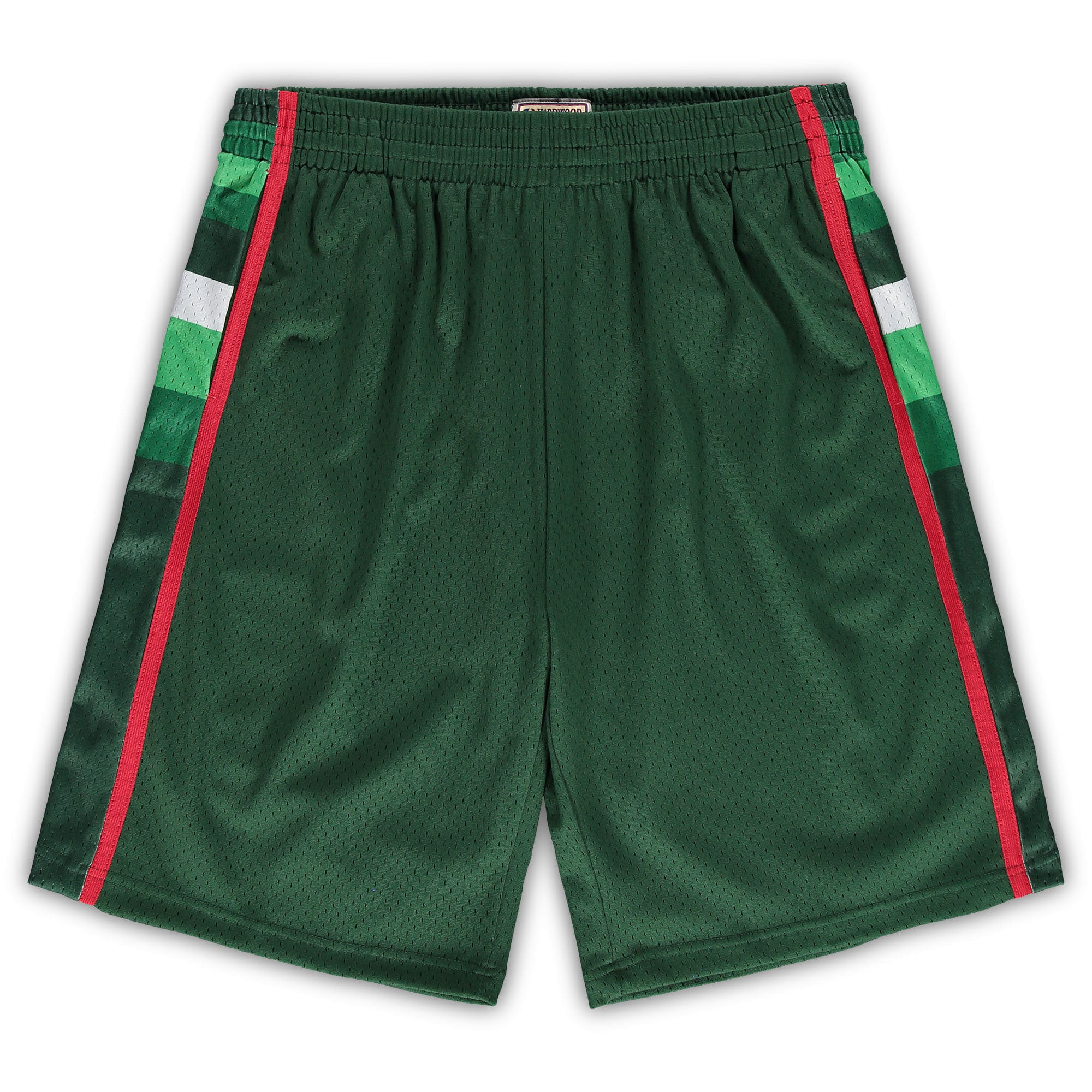 Classic Milwaukee Bucks Giannis Antetokounmpo Basketball Shorts Stitched Green 