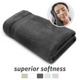 thumbnail image 7 of Microdry 100% Cotton Luxurious Bath Towel, 30" x 56", Dark Gray, 7 of 7