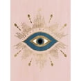 thumbnail image 2 of Popp, Grace 12x14 Gold Ornate Wood Framed with Double Matting Museum Art Print Titled - Seeing Eye I, 2 of 4