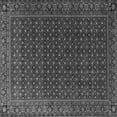 thumbnail image 1 of Ahgly Company Indoor Square Persian Gray Traditional Area Rugs, 5' Square, 1 of 1