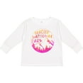 thumbnail image 3 of Inktastic Glacier National Park Montana Pink Mountains Boys or Girls Long Sleeve Toddler T-Shirt, 3 of 5