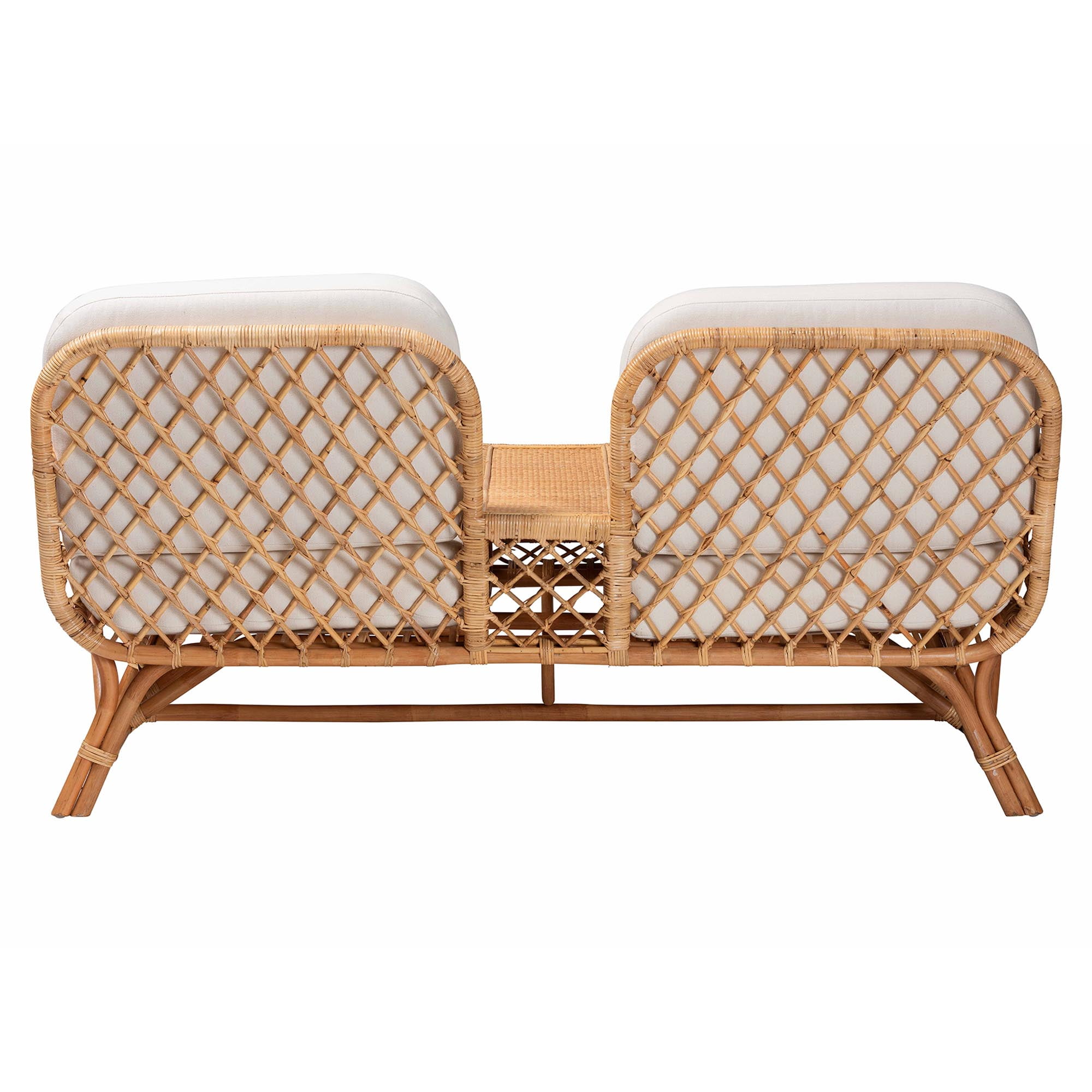 bali & pari Pakis Boho Sofa, Natural