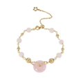 thumbnail image 3 of Elegante Rosa Perlas Pulsera Joyería Decoración Delicada Para Diferentes Edades Yuyangstore  Pulsera con cuentas, 3 of 8