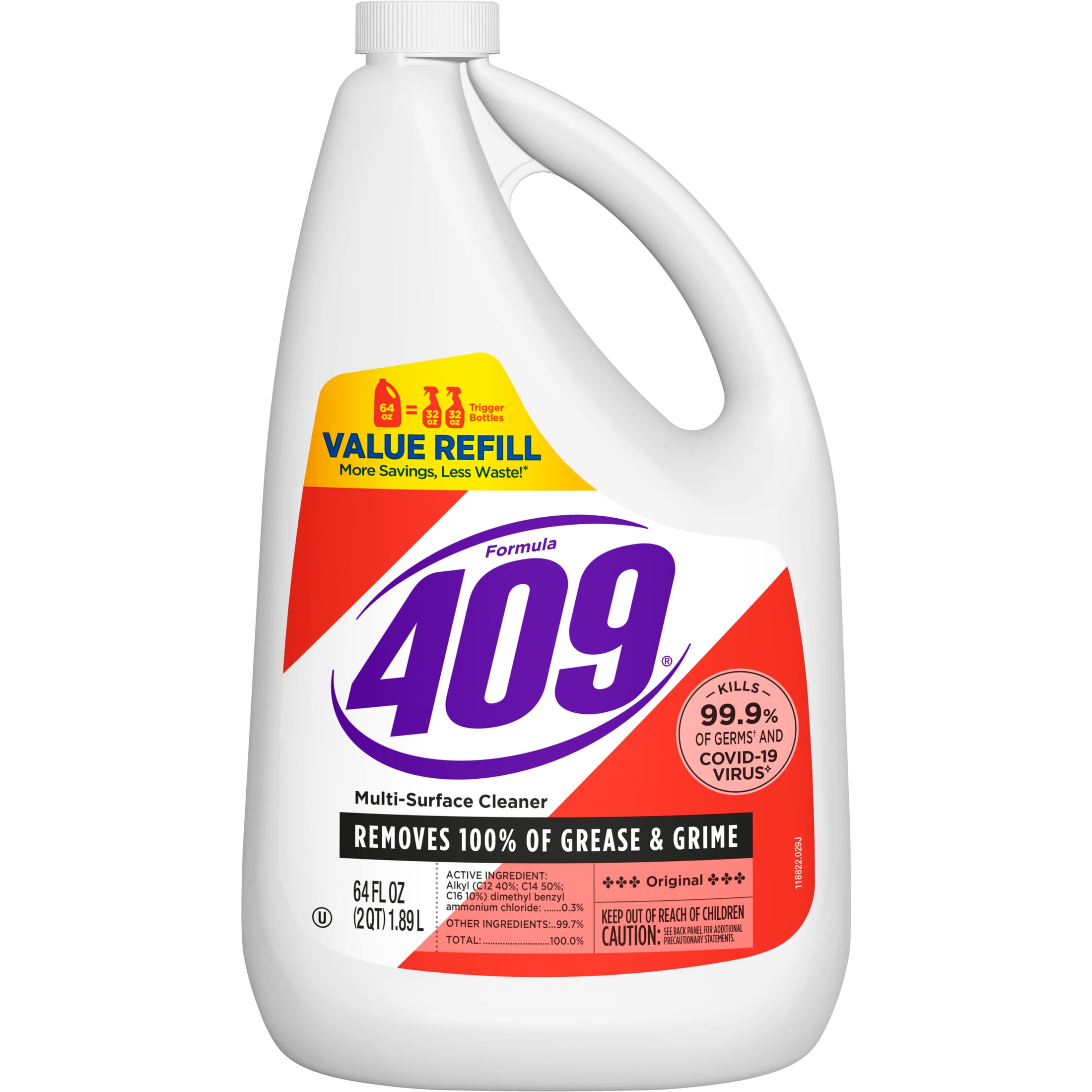 Formula 409 Multi-Purpose Liquid Cleaner, Lemon Scented