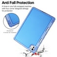 thumbnail image 4 of Dteck Case for iPad (A16) 11th Gen 2025, iPad 10th Generation Case 10.9 Inch 2022,Hybrid Shockproof Translucent Protective Cover with Pencil Holder,Blue, 4 of 6