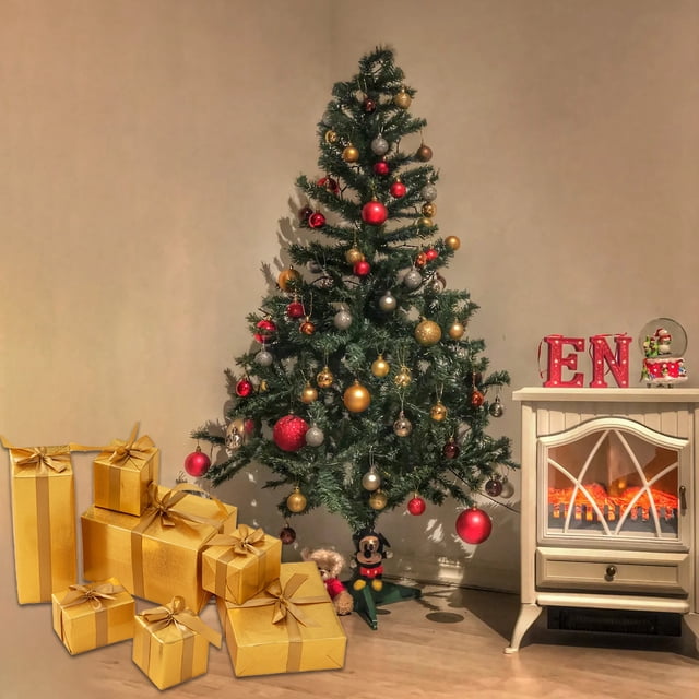 TIMIFIS Decorative Giftss Boxs Christmas Decorations Gift Boxes Gift Boxes Under The Christmas Tree Scene Decoration Props Year Window Decorations Dtacked Head Home Decoration