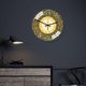 thumbnail image 2 of Reloj de pared islámico acrílico, decoración de pared de caligrafía para el hogar, silencioso, funciona , sin tictac, decoración dorado Baoblaze Reloj de pared, 2 of 7