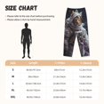thumbnail image 4 of Picia Cat Astronaut In Space Womens Soft Woven Cotton Elastic Waistband Sleep Pajama Pant Lounge Sleep Pant With Pockets And Drawstring-Small, 4 of 9