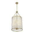 thumbnail image 4 of Warm Brass Six Light Pendant from the Byron Collection, 4 of 5