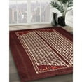 thumbnail image 2 of Ahgly Company Indoor Rectangle Traditional Wine Red Persian Area Rugs, 2' x 4', 2 of 6