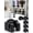 6pcs+box, variant on Magnetic Mop and Broom Holder, No-Drill Movable Heavy Duty Broom Holder Wall Mount Tool Organizer with Anti-Slip Rollers, Magnetic Laundry Organizer for Refrigerator, Garage, Kitchen, Rv (4pcs+box)