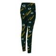 thumbnail image 3 of Women's Concepts Sport Green Green Bay Packers Mosaic Allover Print Leggings, 3 of 3