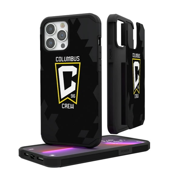 Columbus Crew iPhone Wordmark Logo Rugged Case