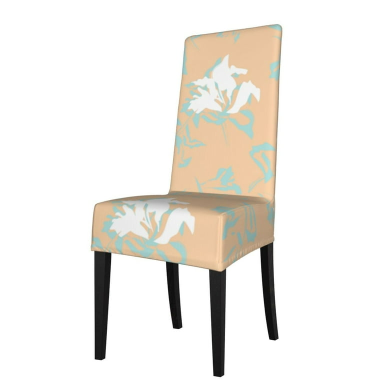 ZICANCN Pastel Floral Textures Chair Protectors Seat Covers