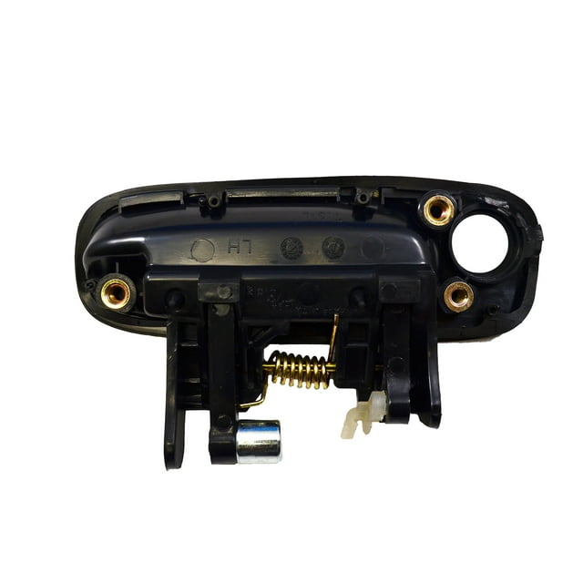 PT Auto Warehouse TO-3199A-FL - Outside Exterior Outer Door Handle Textured Black - Driver Side Front