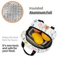 thumbnail image 5 of Wildflower Lunch Box Portable Lnsulation Multifunctional Lunch Bag For Office Work Picnic Unisex, 5 of 6