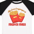 thumbnail image 4 of Inktastic My Love Language is French Fries Boys or Girls Toddler T-Shirt, 4 of 5