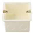 80X80X50Mm 1Gang for Mount Slim Pattress Back Box Wall Socket Light