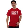 thumbnail image 5 of Dogs Because People Suck Pet Lover Men's Graphic T Shirt Tees Brisco Brands S, 5 of 6