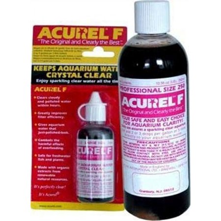 UPC: 0842982000056 | Petcetera Acurel F Aquarium Water Clarifier 0.85 Fl Oz