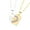 Gold, variant on Necklaces & Pendants Love Stitching Couple Necklace Girlfriend Clavicle Chain Valentine's Day Gift (Silver )
