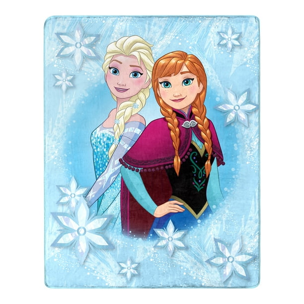 kant Rastløs solopgang Disney Frozen Elsa & Anna “Northern Love” Silk Touch Throw Blanket, 40”x50”  - Walmart.com