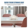 thumbnail image 6 of FRCOLOR Transparent Desktop Tissue Dispenser with Tasteful Appearance for Organizing Paper and Enhancing Decor, 6 of 6