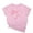 Pink#1, variant on GaThRRgYP Womens Shirts,Women's New Short-sleeved Crew-neck Pullover Casual Valentine's Day Top Pink S