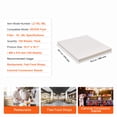 thumbnail image 6 of KFFKFF Fryer Filter Paper, 100-Pack, 19.3" x 16.1", Suitable for 18L/38L Mobile Fryer Filtration Units, Ideal for Restaurants, Fast Food Outlets, and Festival Food Booths, 6 of 9