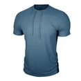 thumbnail image 6 of SCSAlgin Work Shirts for Men, Mens Short Sleeve Shirts Workout Muscle Gym Tees Cotton Athletic Lightweight Tops, 6 of 6
