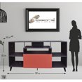 thumbnail image 2 of Mueble para TV de 70"  Chocolate Rojo Centro de entretenimiento Hogare Ibiza, 2 of 8